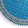 ghalamkar table cloth 100 cm blue