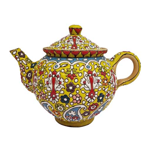 enamel teapot